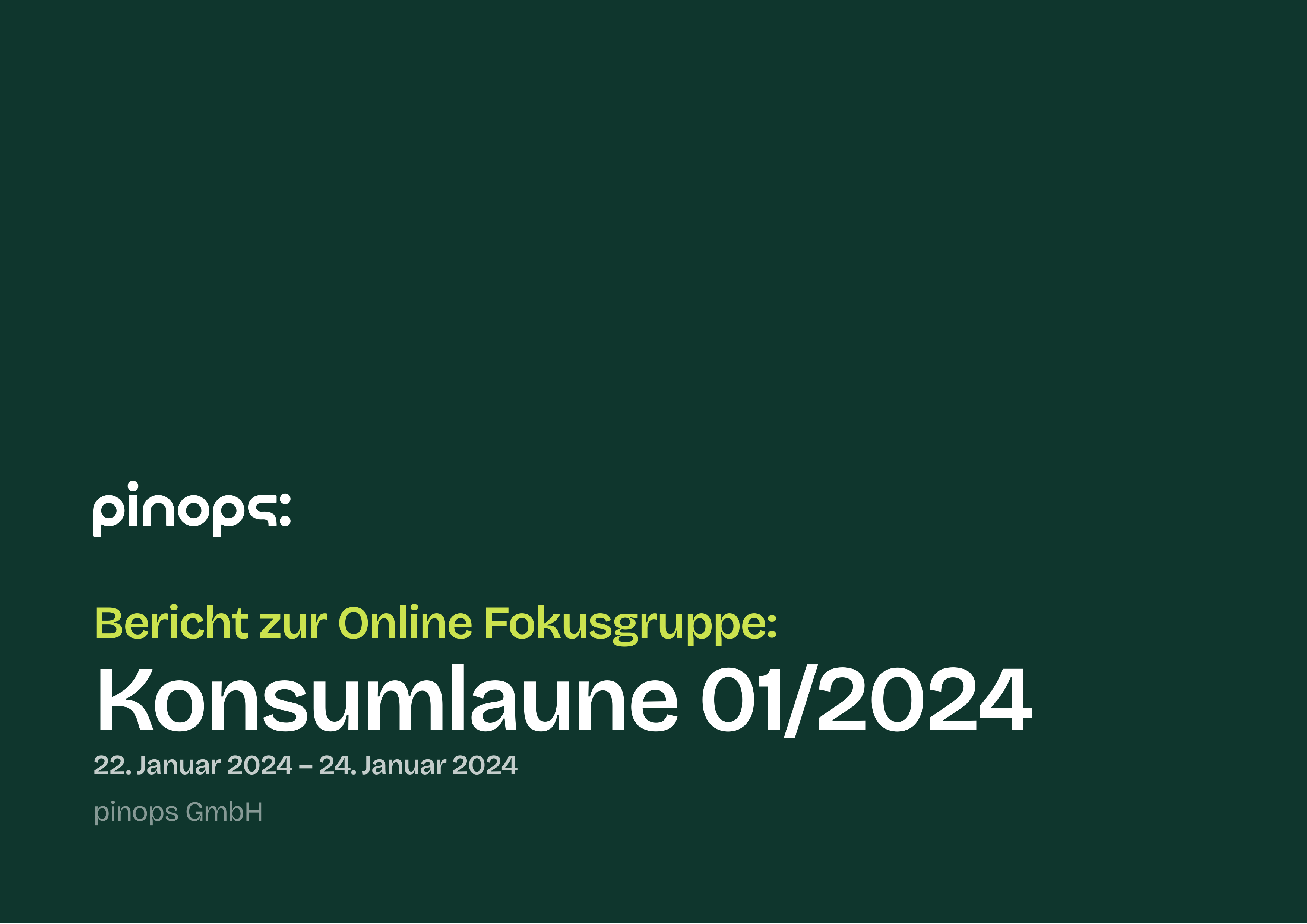 Konsumlaune Report Q1/2024